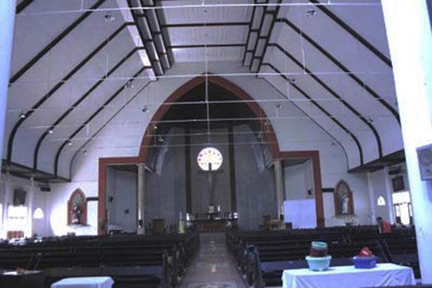 Ruang utama Gereja St. Fransiscus Xaverius Kidul Loji, foto: a. sartono