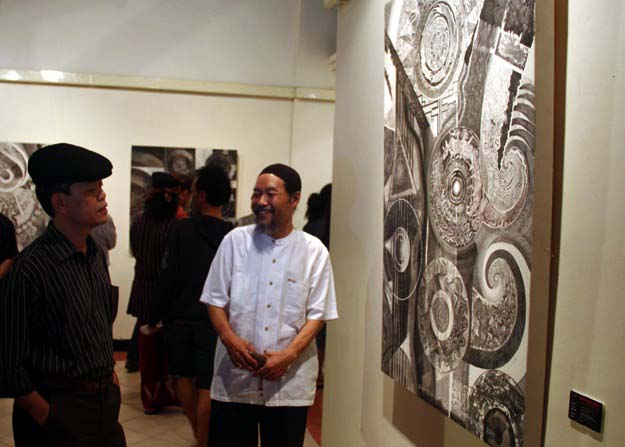 Tri Hadiyanto, Tembi Rumah Budaya, Dwi Marianto, pameran seni rupa, foto: Barata