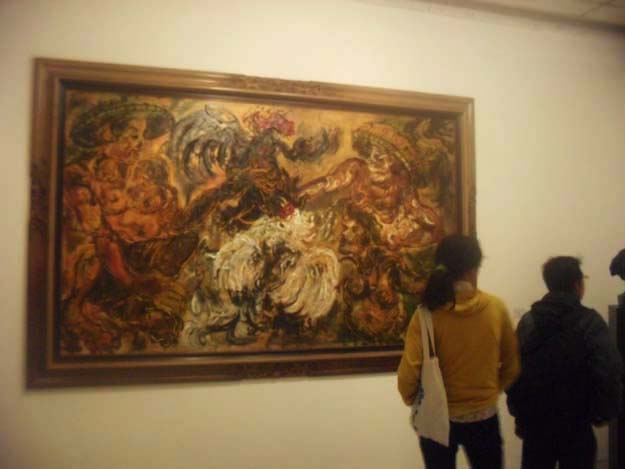 Lukisan karya Affandi dalam pameran ‘Gelar Karya Maestro’ di Taman Budaya Yogyakarta, Foto: Ons Untoro