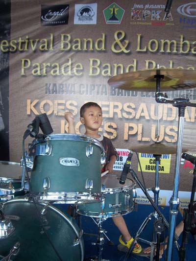 Solideo, Belajar nge-drum Sejak Umur 2 Tahun