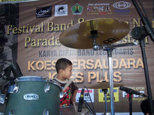 Solideo, Belajar nge-drum Sejak Umur 2 Tahun