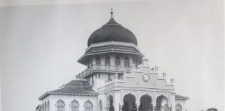 Masjid Baiturrahman Aceh Tahun 1881-Foto-A.Sartono