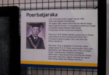 Profil Prof Poerbatjaraka menjadi bagian koleksi di museum UGM Yogyakarta-foto-suwandi